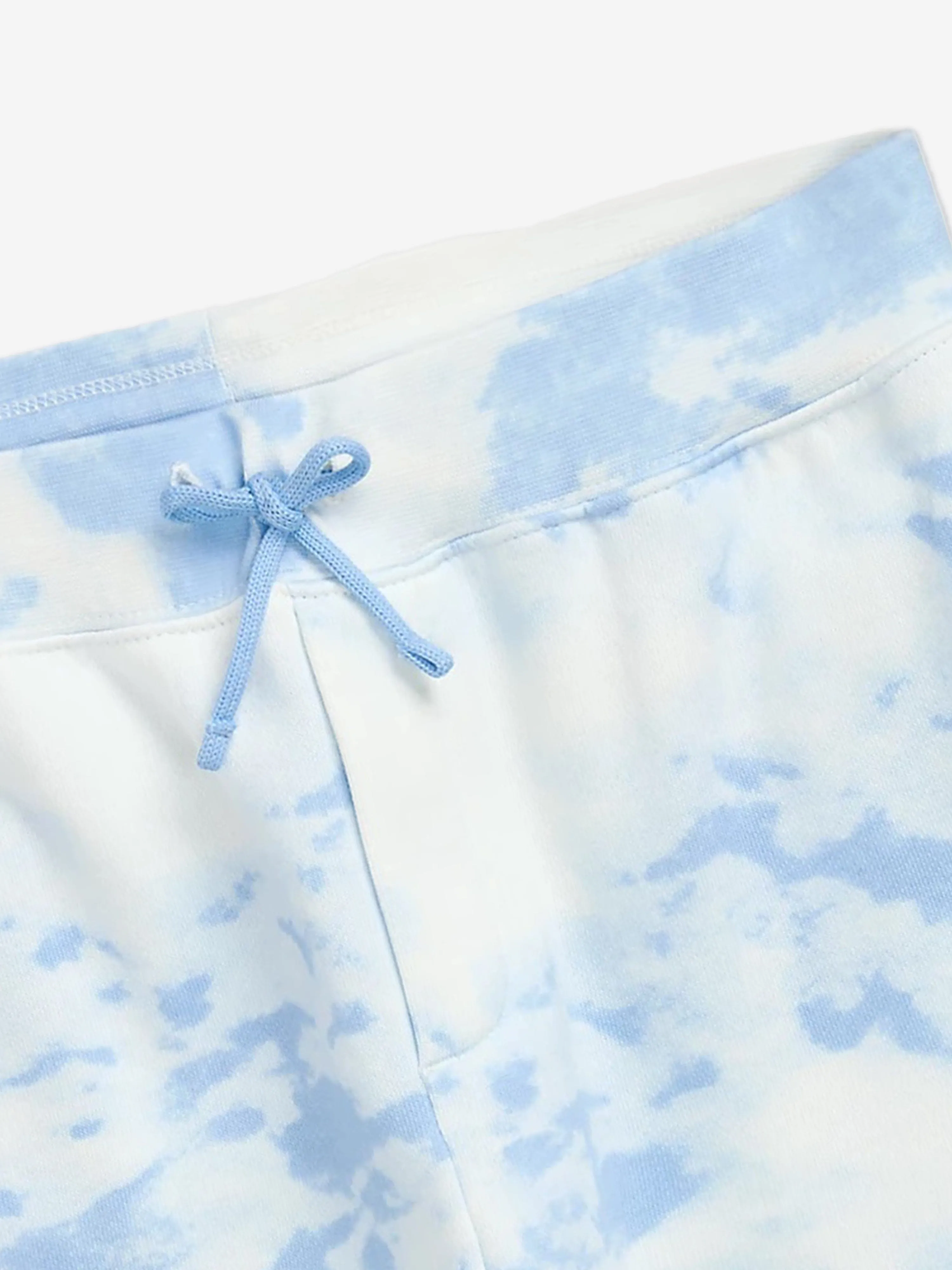 Ralph Lauren Boys Cloud Wash Logo Shorts in Blue