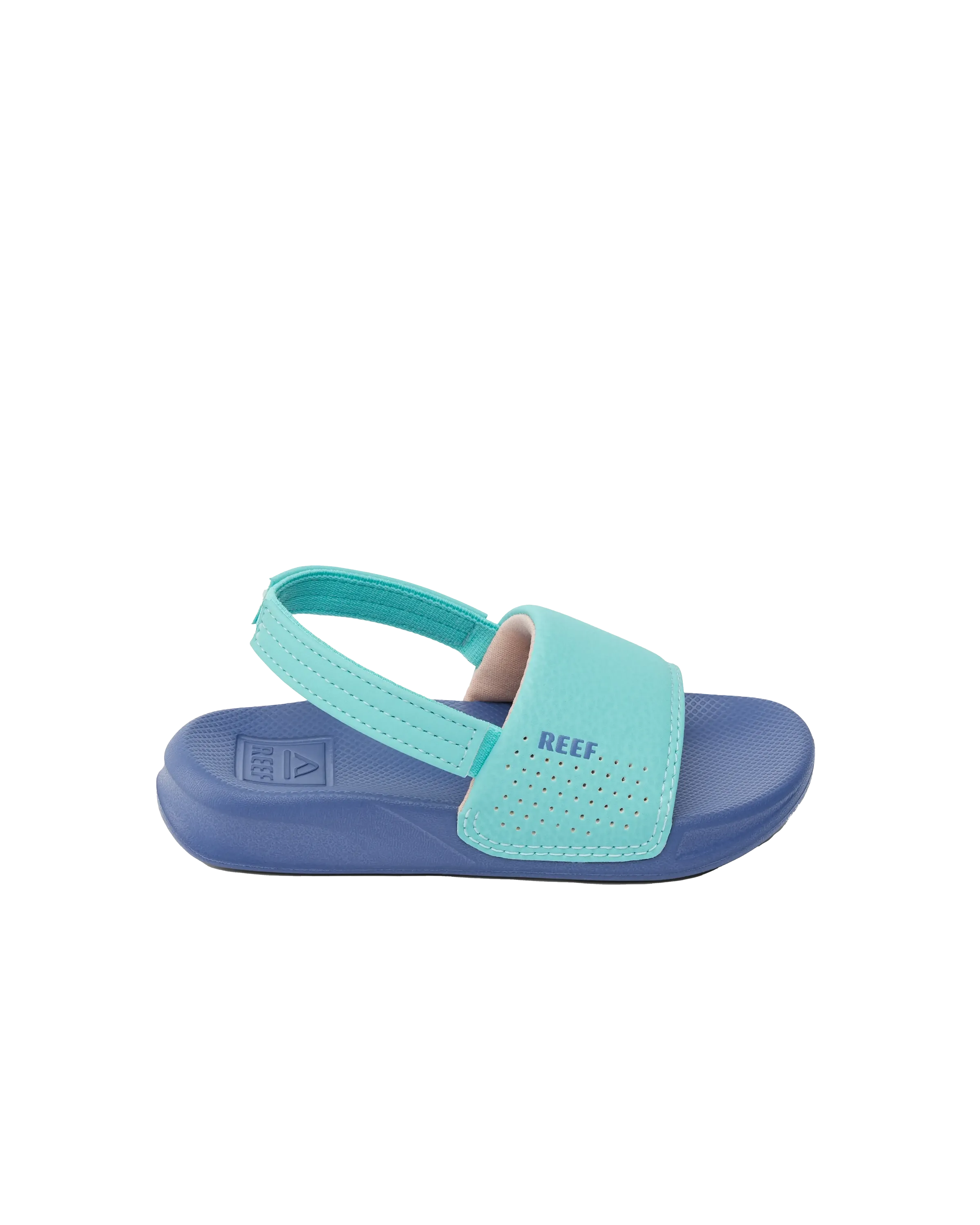 Reef Shoes Boys Little One Sliders in Dusk & Aqua