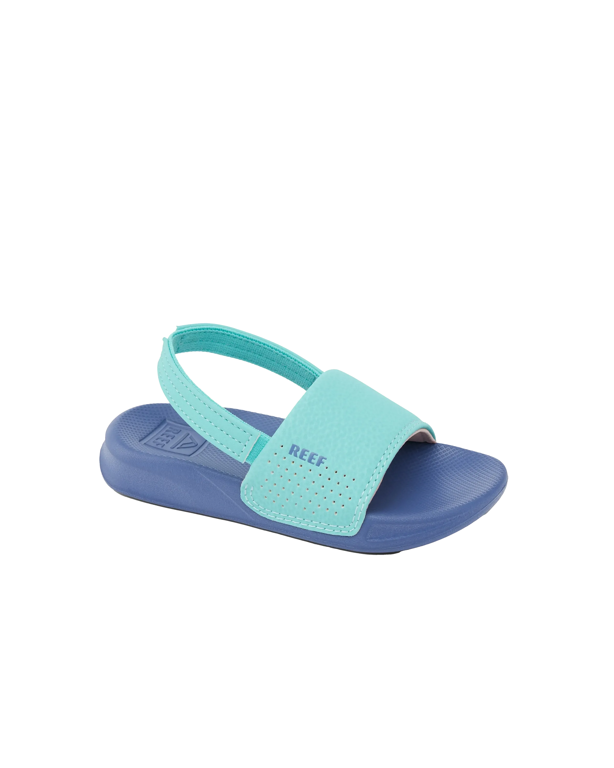 Reef Shoes Boys Little One Sliders in Dusk & Aqua
