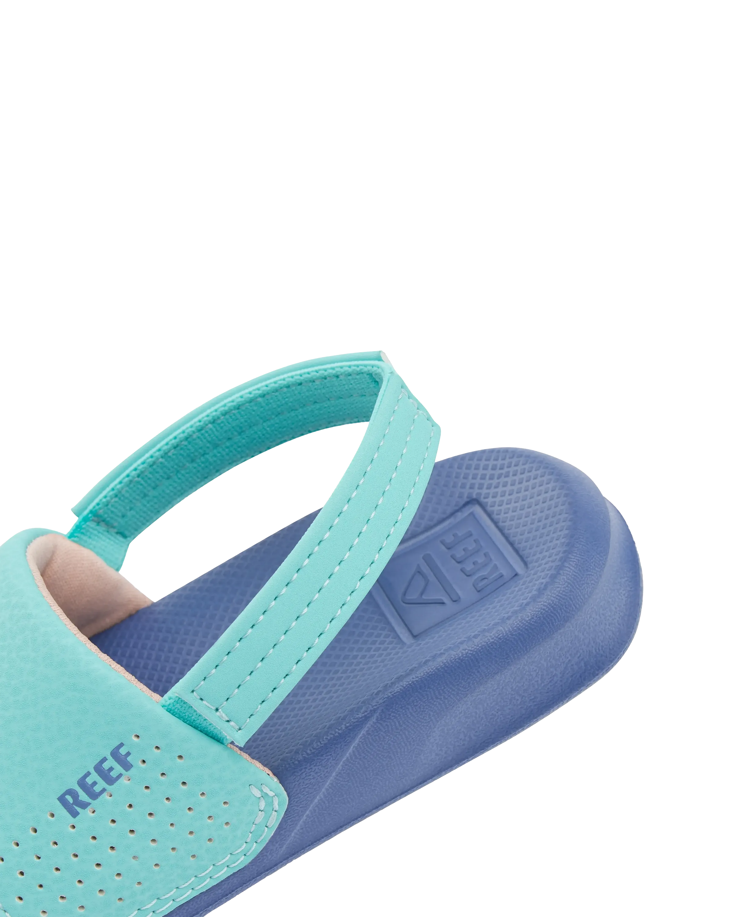 Reef Shoes Boys Little One Sliders in Dusk & Aqua