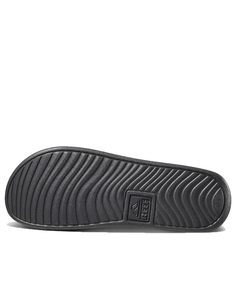 Reef Shoes One Sliders in Navy & White