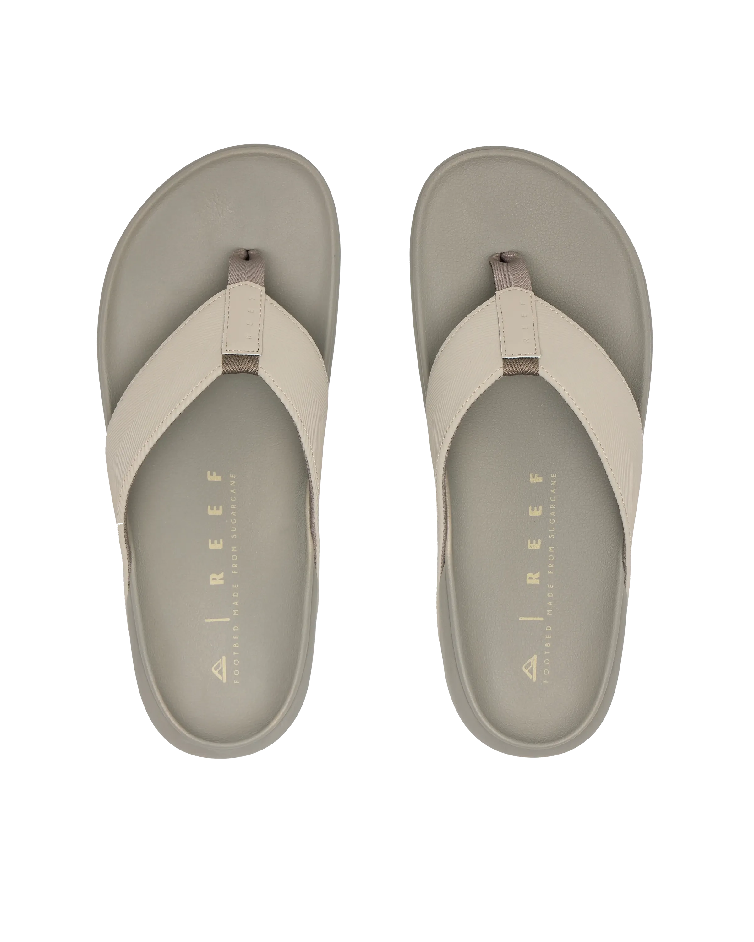 Reef Shoes The Raglan Flip Flops in Stone