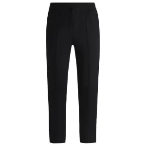 Regular-fit tracksuit bottoms in mercerized cotton