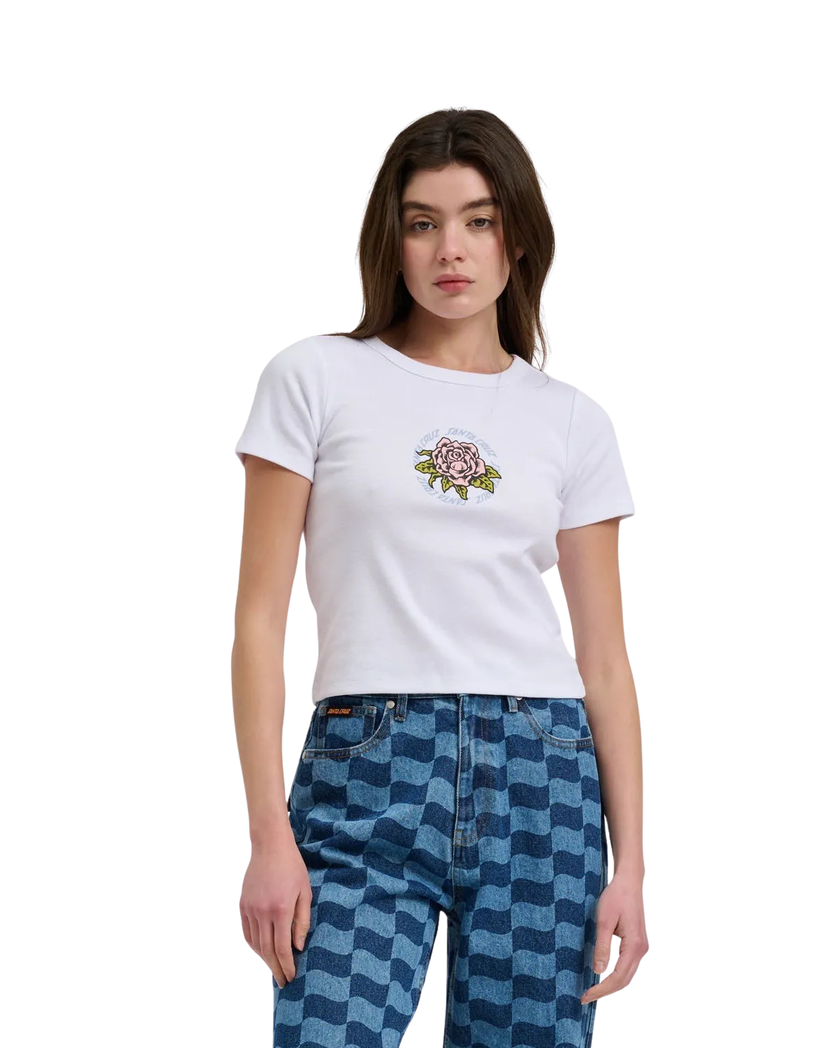 Ringed Arrangement T-Shirt in White