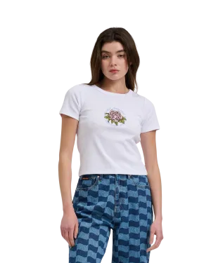 Ringed Arrangement T-Shirt in White