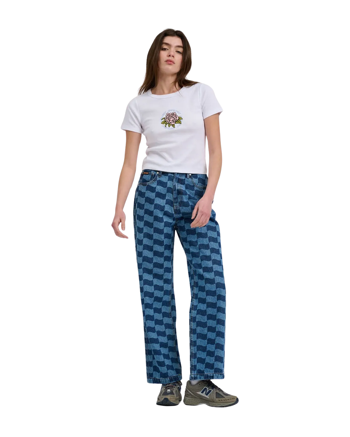 Ringed Arrangement T-Shirt in White