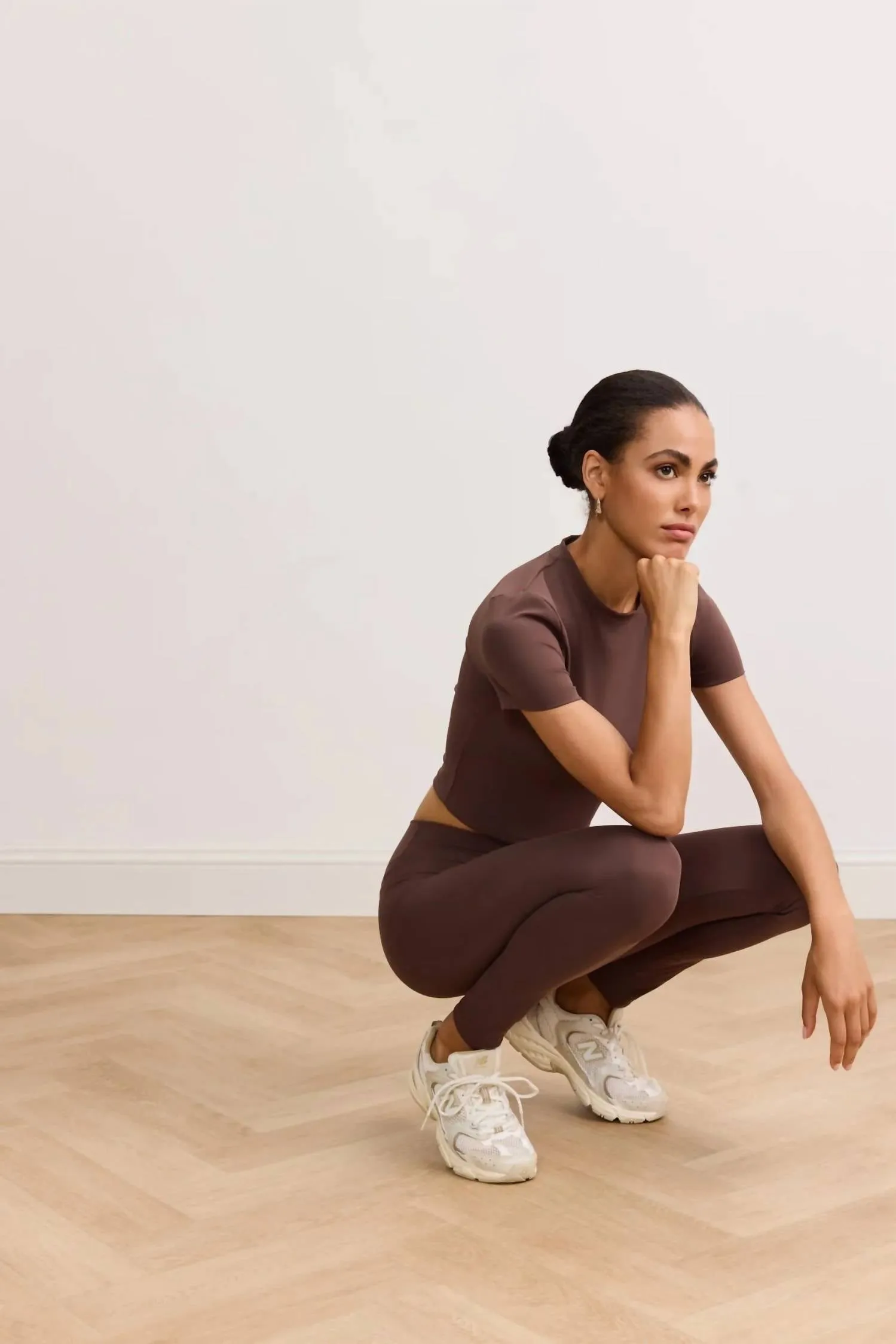 River Lift High Waisted Legging In Chocolate