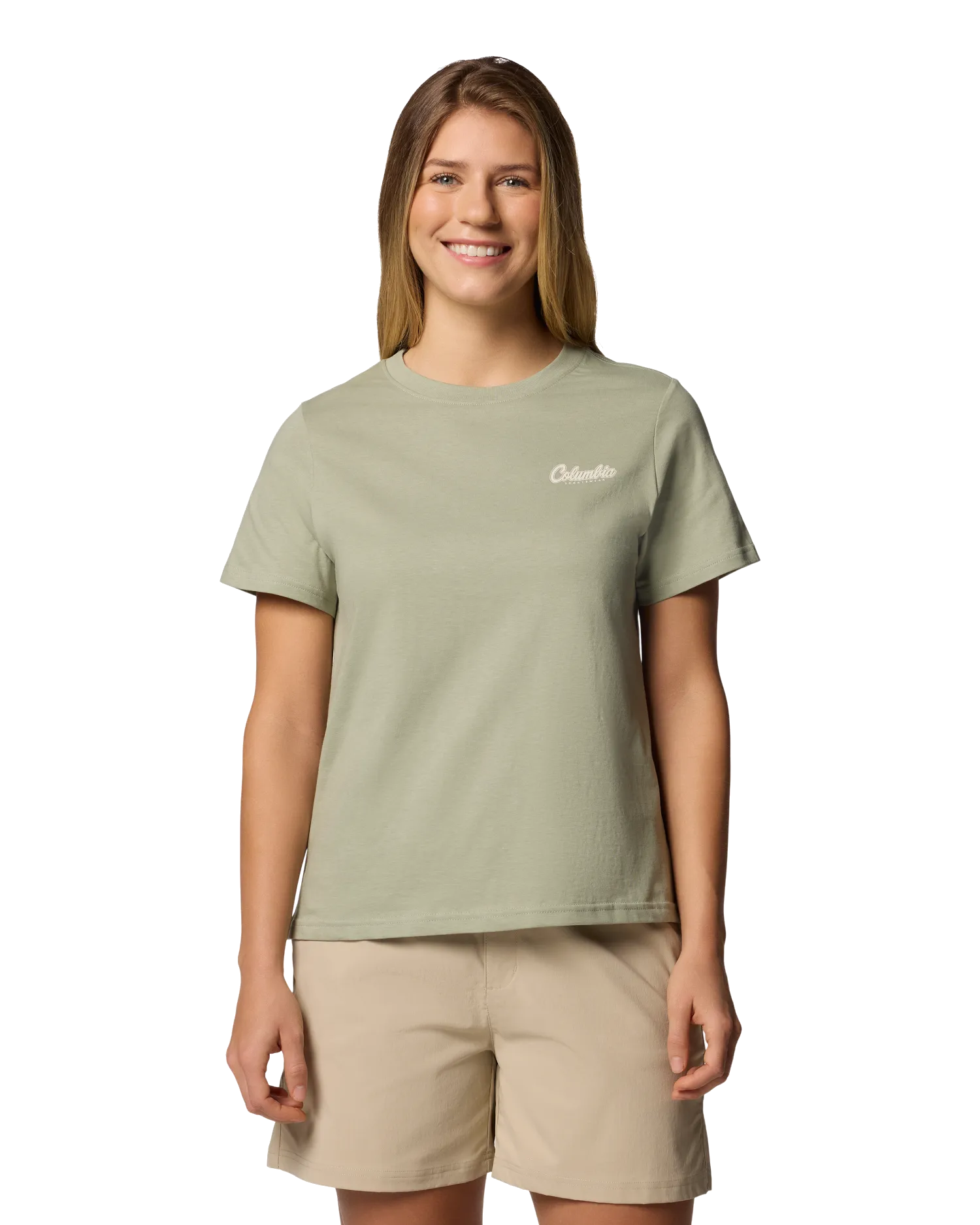 Rolling Bend Graphic T-Shirt in Safari