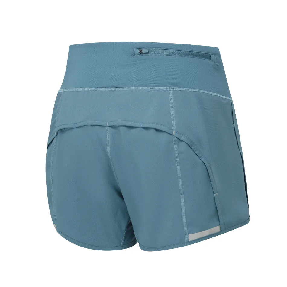 Ronhill Women's Tech 4.5" Running Shorts in Mallard/Meadow SS25