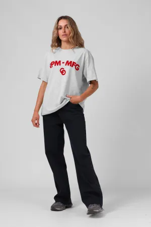 RPM Link Tee White Marl