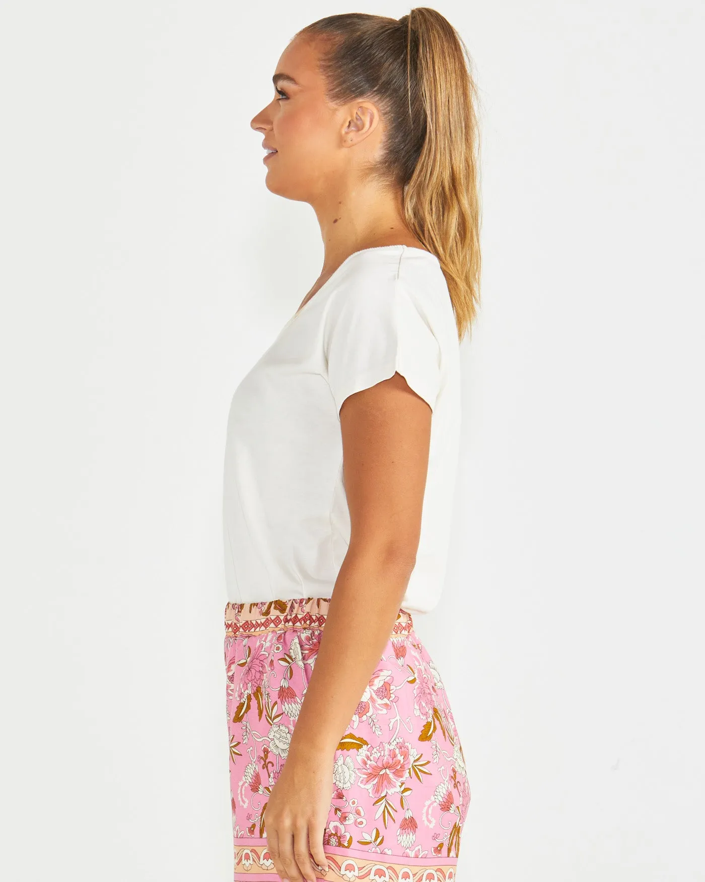 Sass Santa Rio Tee White