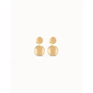 Scales Golden Metal Earrings PEN0055ORO0000U Unode50 Jewelry And Accessories