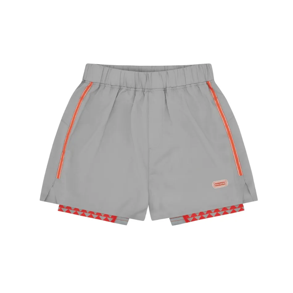 Sealskinz Belton Women's Quick Dry Running Shorts with Under Short in Orange SS25