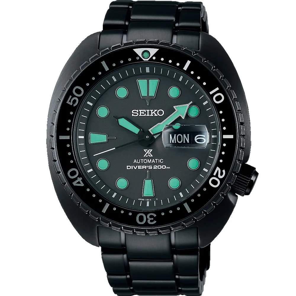 Seiko Mens Watches Seiko Prospex SRPK43K Night Vision Turtle
