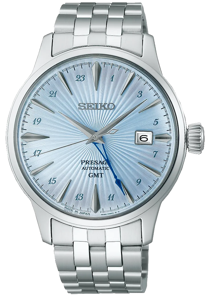 Seiko Watches Seiko Presage Cocktail Time Skydiving GMT Watch