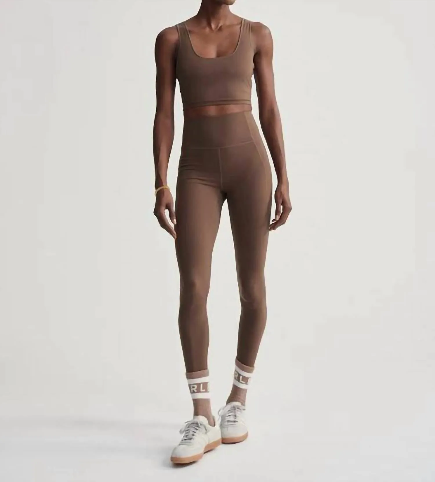 Shape High Pocket Legging In Carob