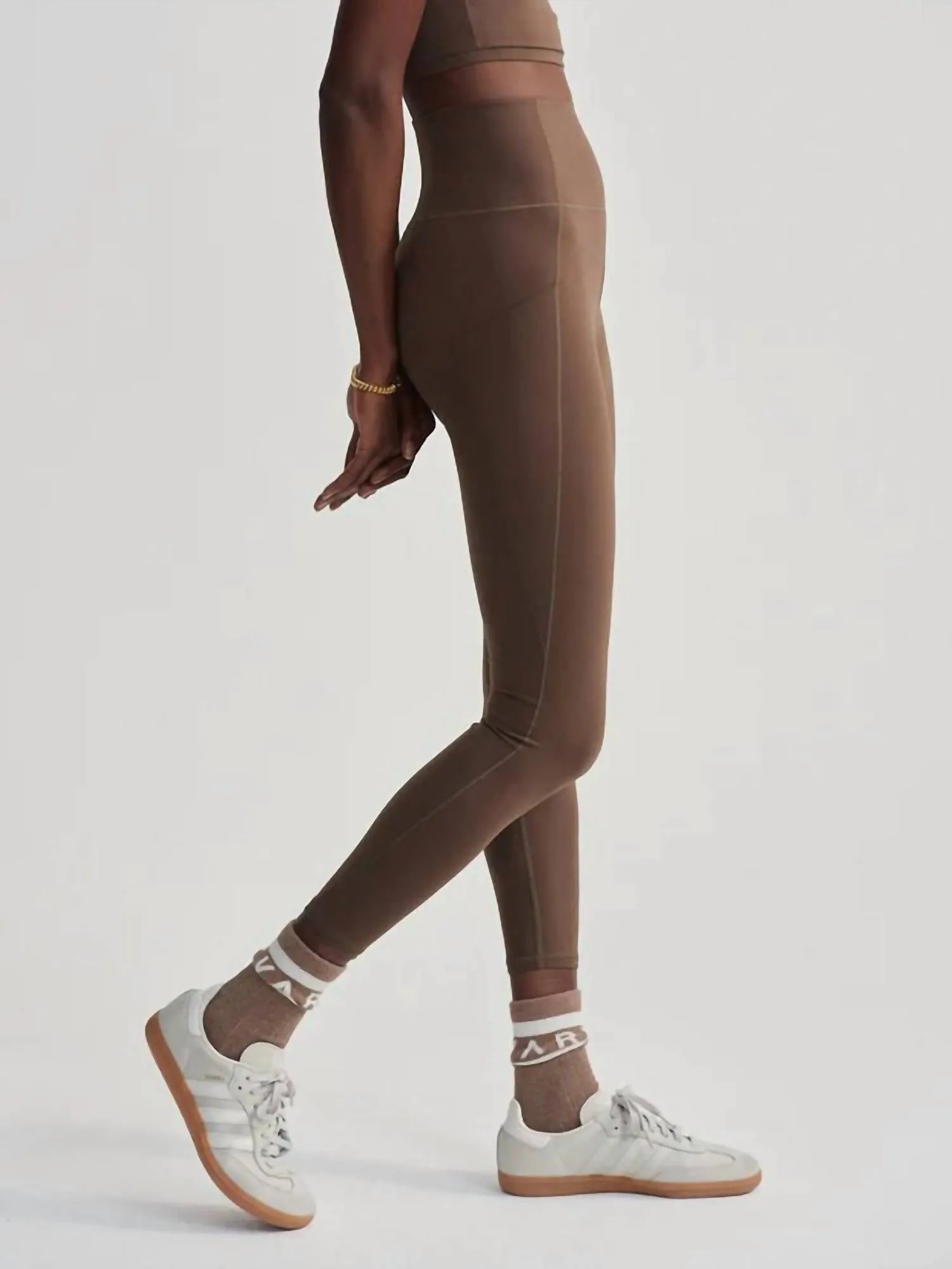 Shape High Pocket Legging In Carob