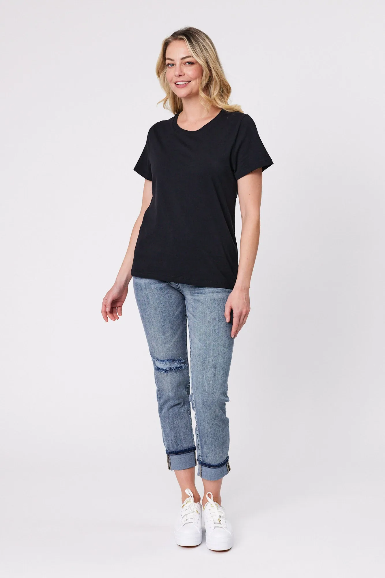 Shine On Essentials Tee Black