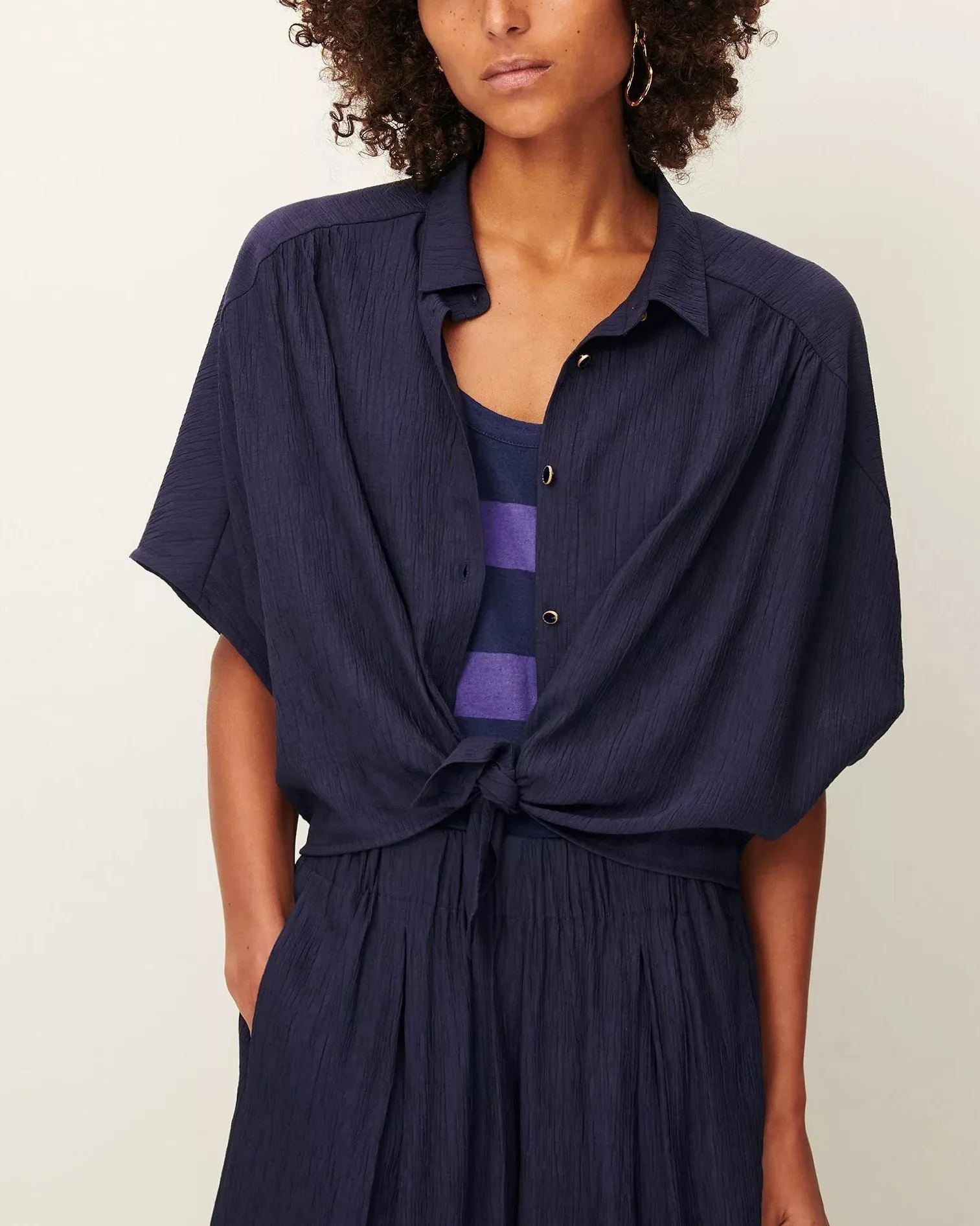 Shirt Alfassa Bleu-De-Chine