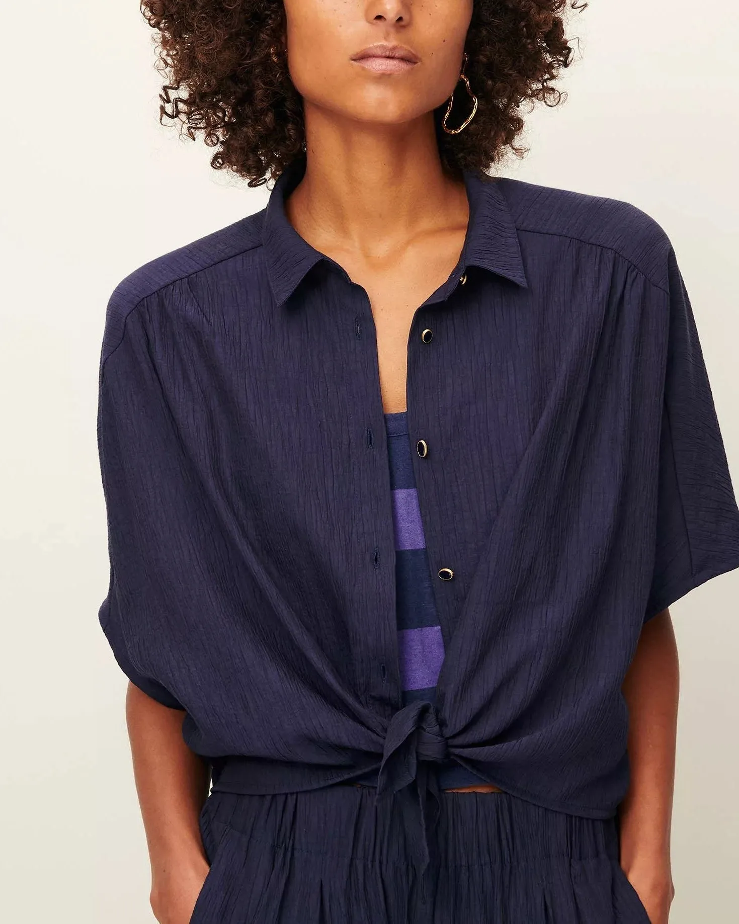 Shirt Alfassa Bleu-De-Chine