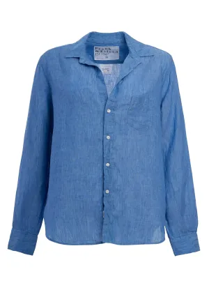 Shirt Eileen Eileen It Linen Classic-Blue