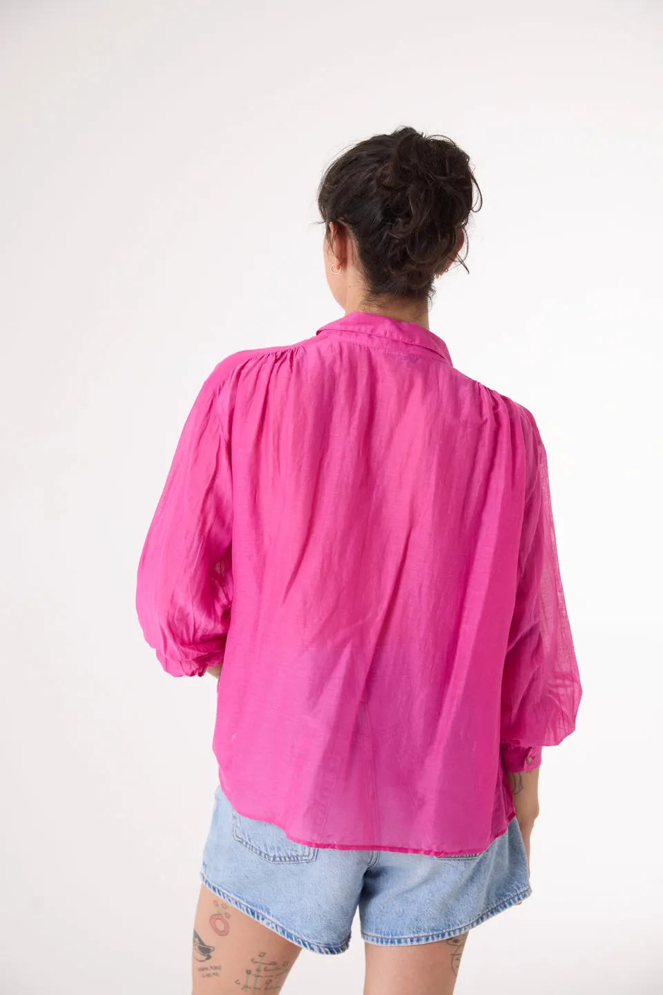 Shirt Soie All Ali Paradise Rose