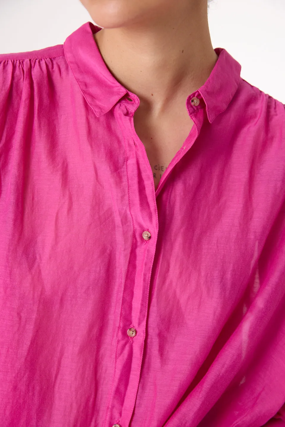 Shirt Soie All Ali Paradise Rose
