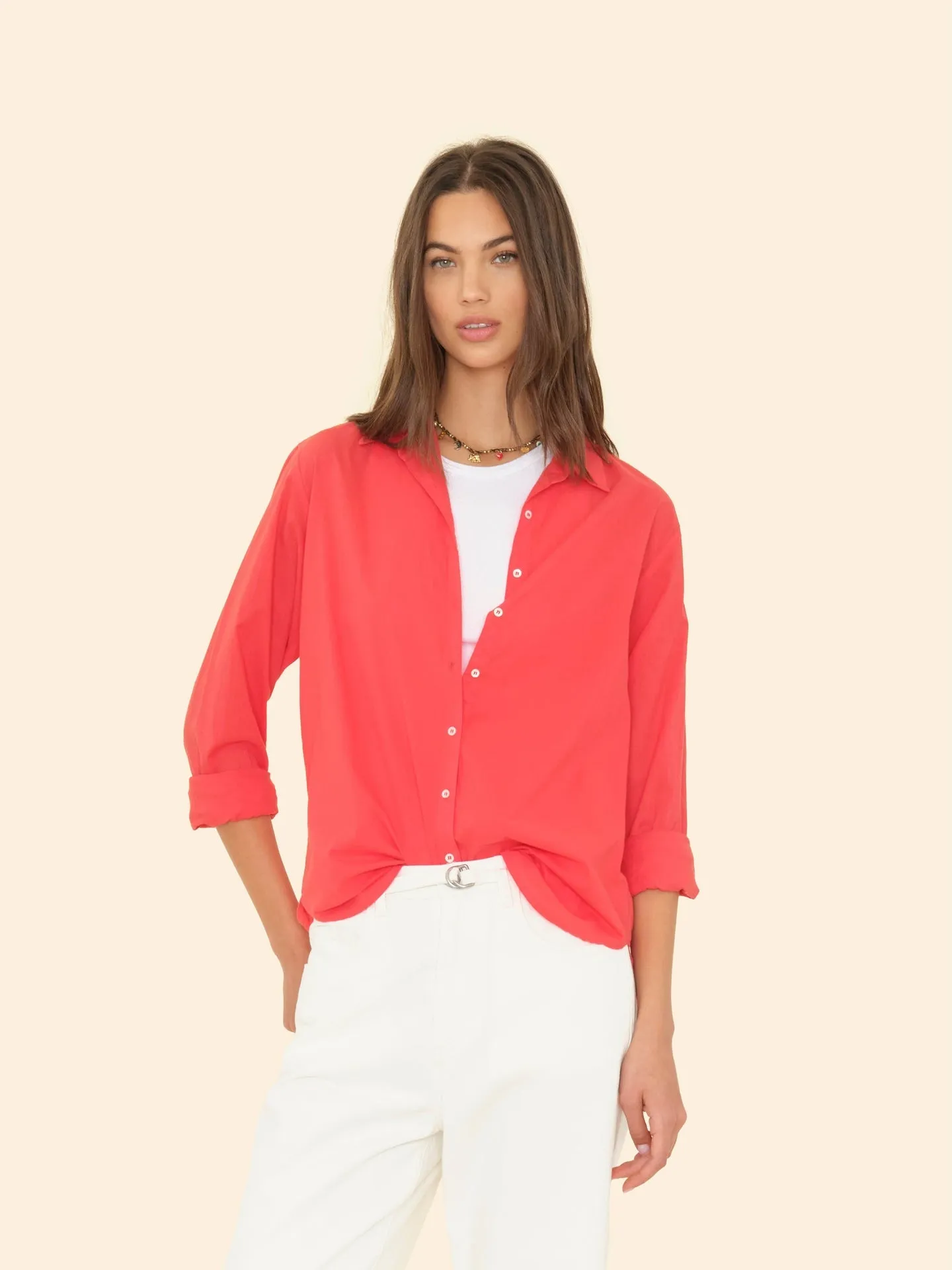 Shirt X5ctp111 Beau Shirt Clambake-Red