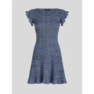 SHORT KNITTED DRESS