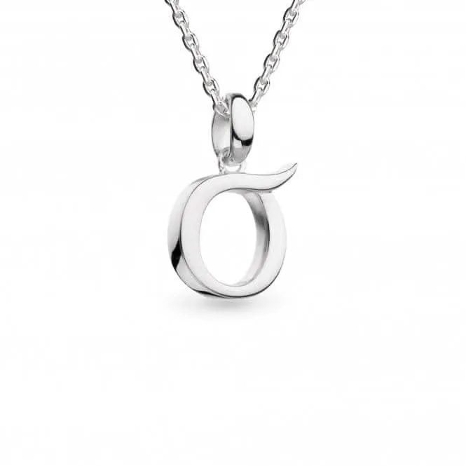 Signature Skript Capital O 18" Necklace 9198RPO Kit Heath Jewelry And Accessories