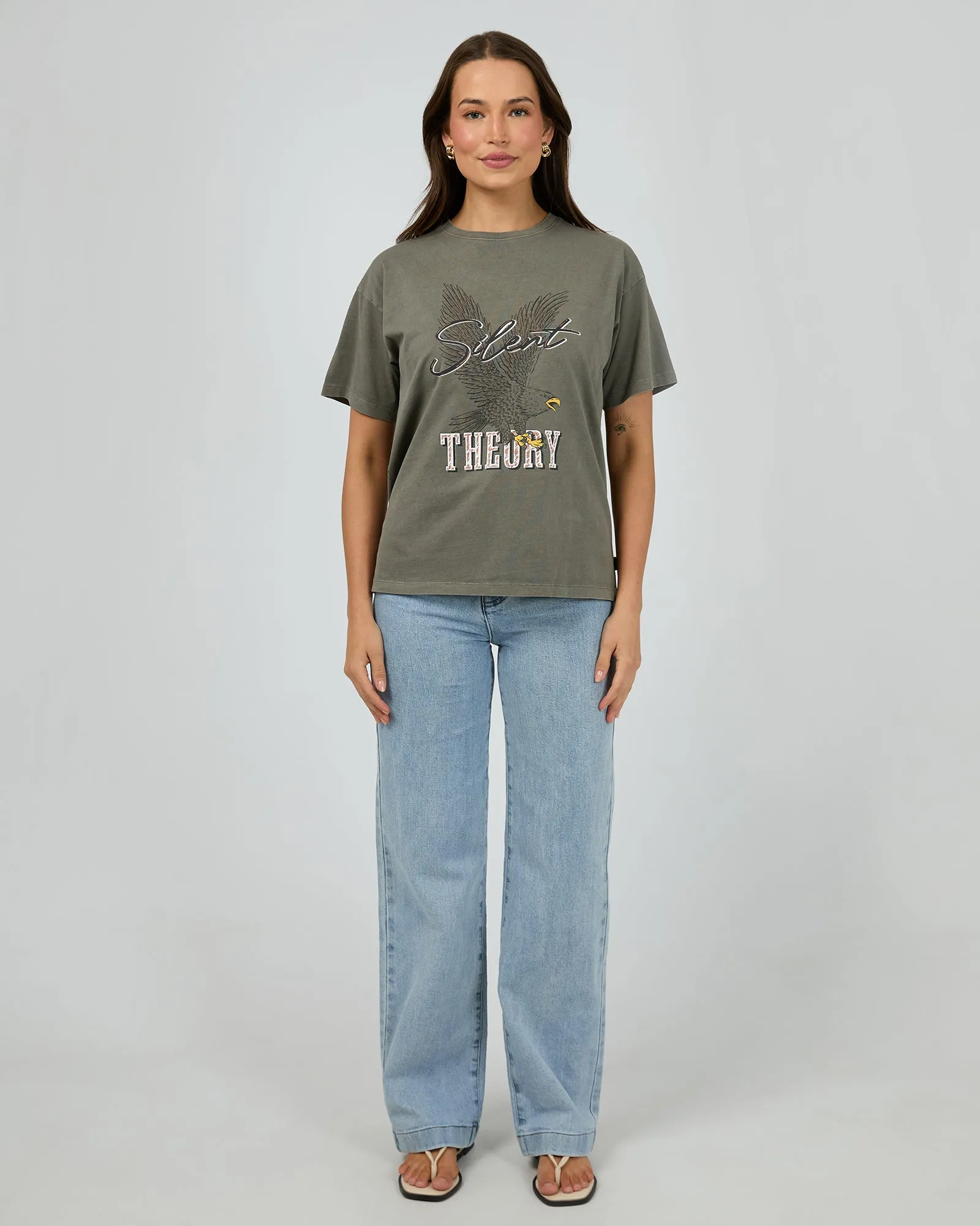 Silent Theory Departed Tee Coal