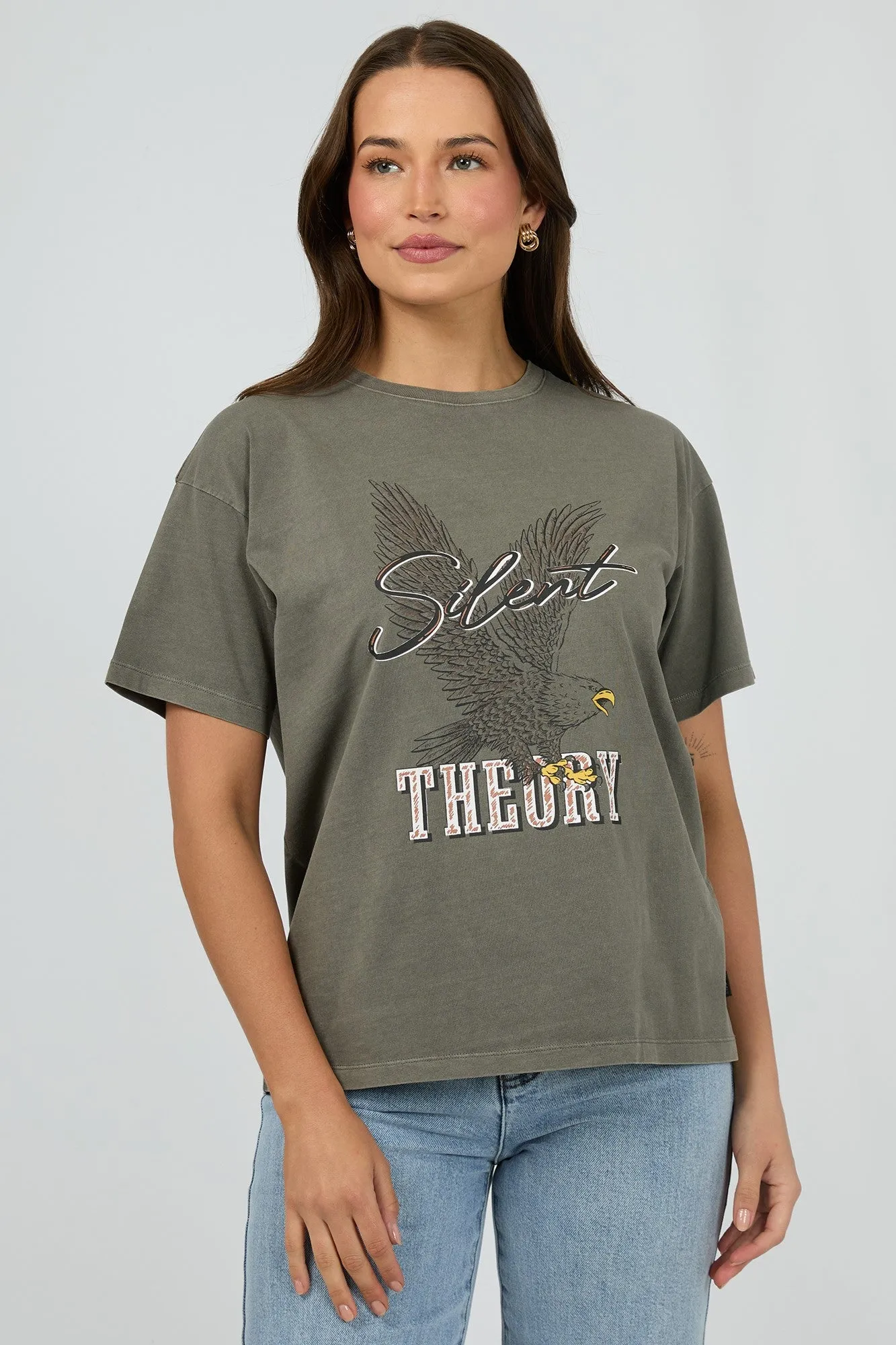 Silent Theory Departed Tee Coal