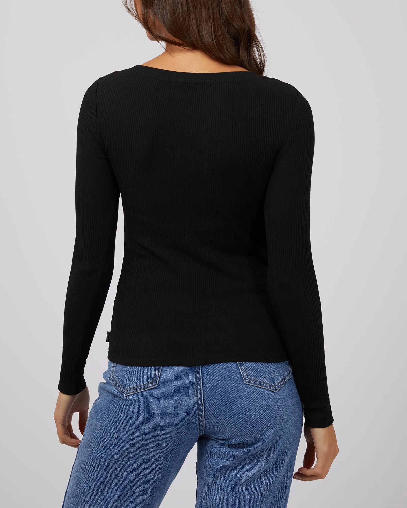 Silent Theory Lily L/S Tee Black