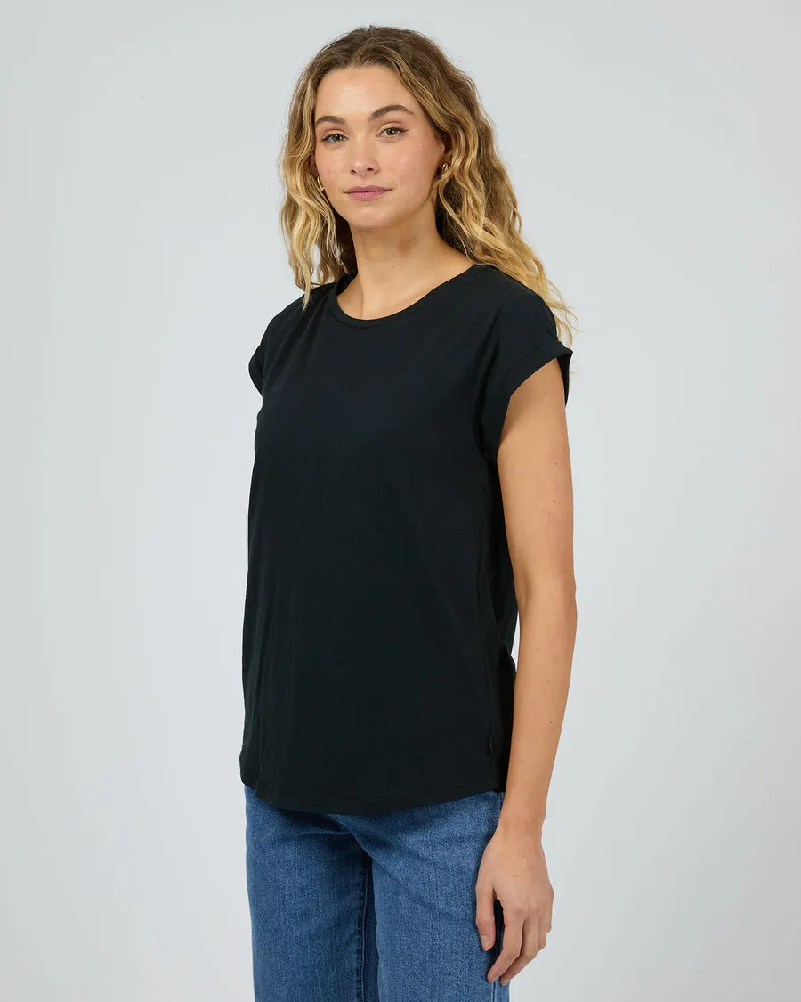 Silent Theory Lucy Tee Black