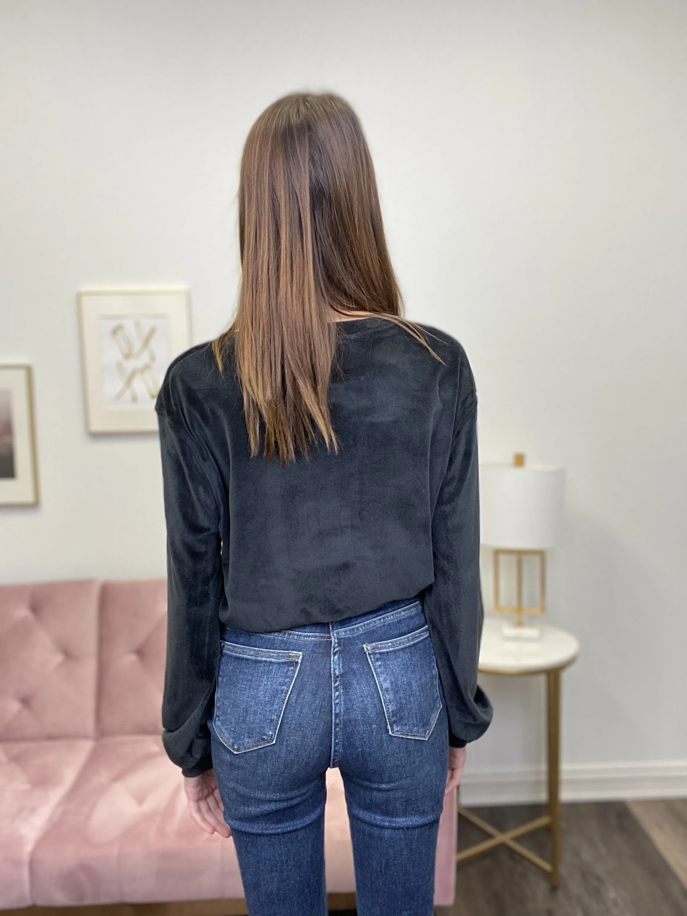 Simply Yours Women's Glam Crew Neck Sweatshirt