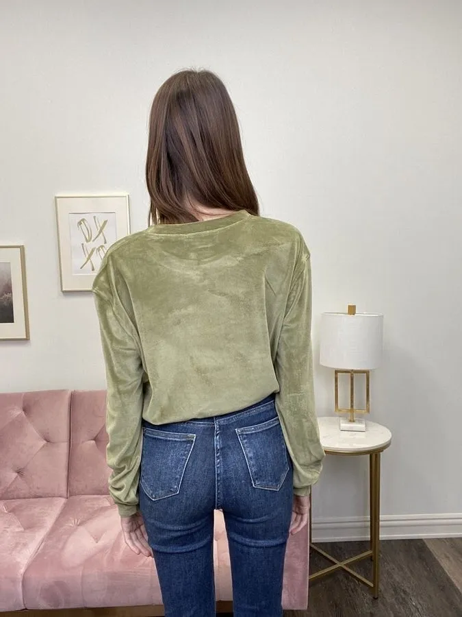 Simply Yours Women's Glam Crew Neck Sweatshirt