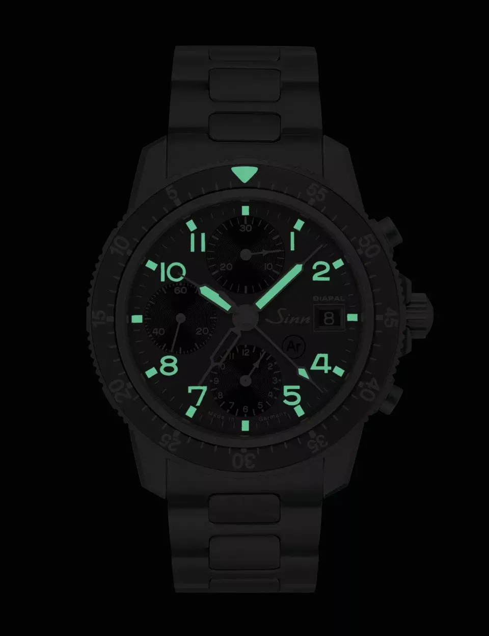 Sinn Watches Sinn 103 Ti Diapal Leather Watch