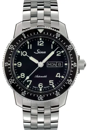 Sinn Watches Sinn 104 St Sa A Fine Link Bracelet Watch