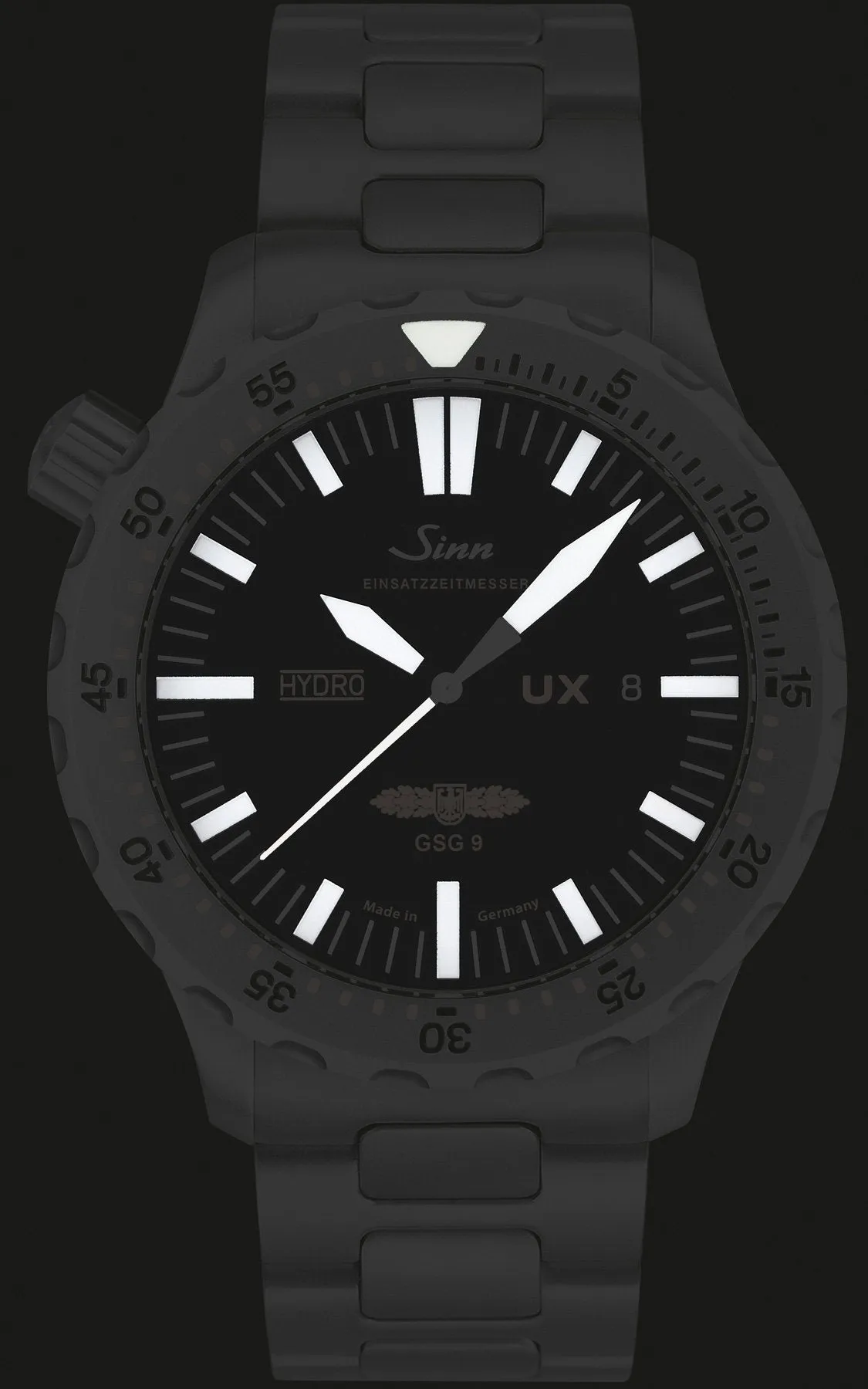 Sinn Watches Sinn UX GSG 9 EZM 2B Bracelet Watch