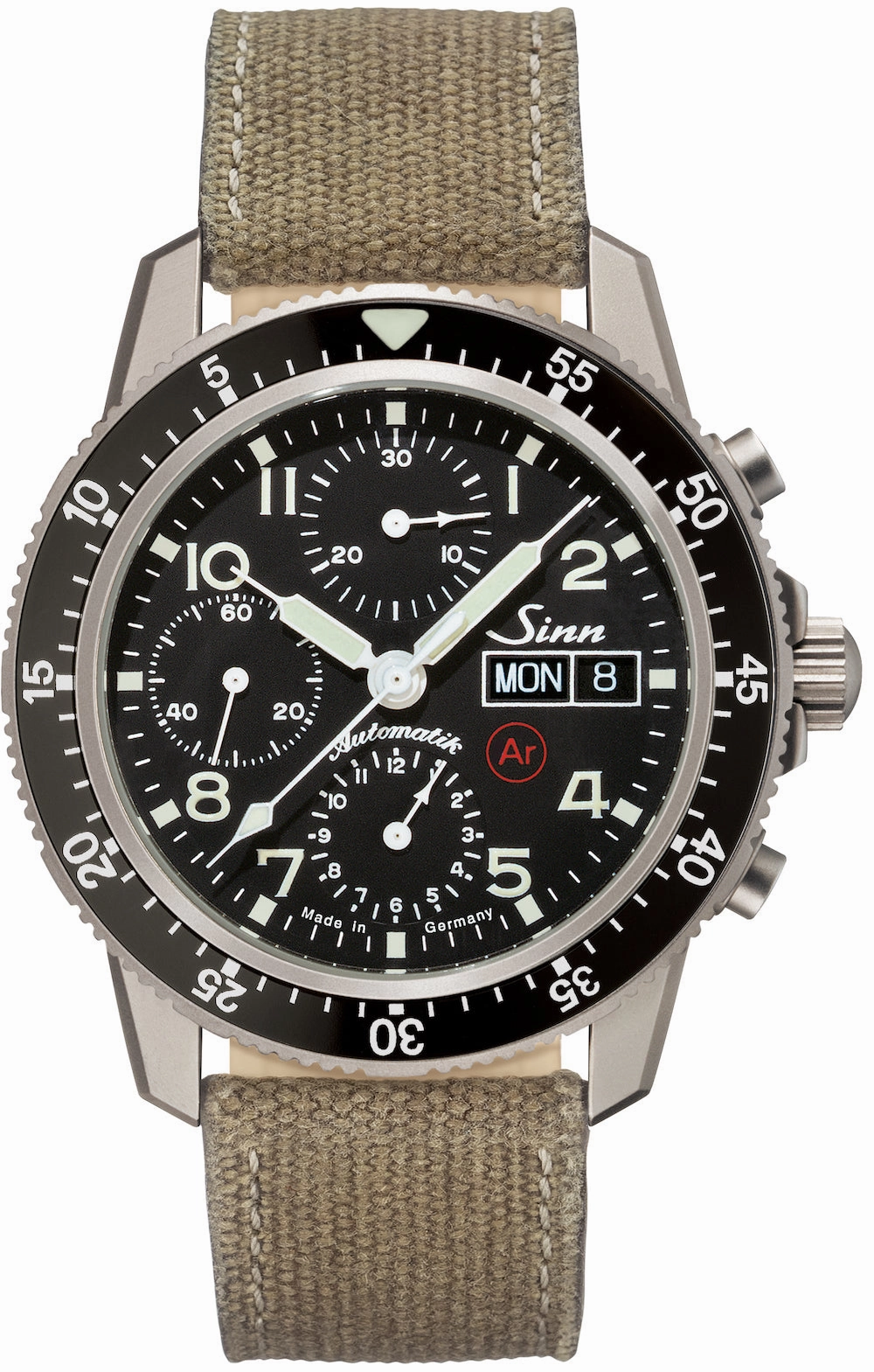 Sinn Watches Sinn 103 Ti Ar Titanium Canvas Beige Watch