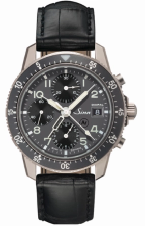 Sinn Watches Sinn 103 Ti Diapal Leather Watch