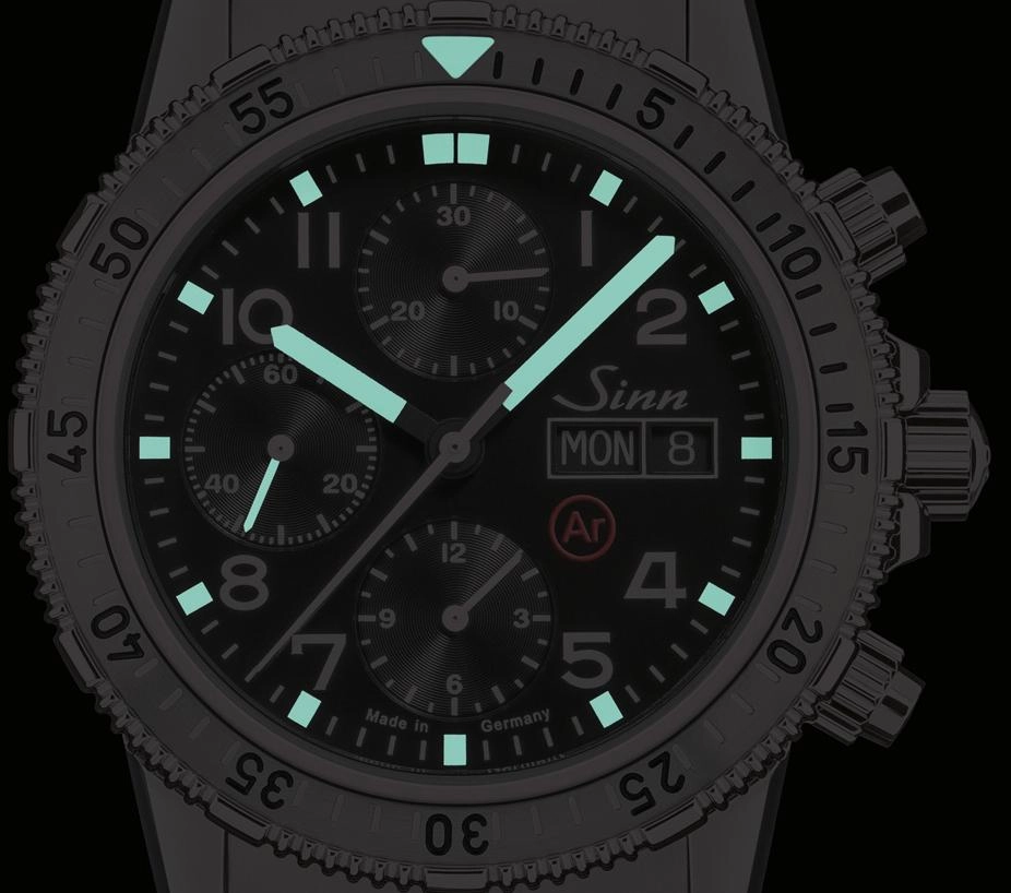 Sinn Watches Sinn 206 St Ar Fine Link Bracelet Watch