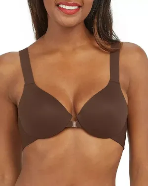 Spanx Bra-llelujah! Women's Chestnut Brown Lightly Lined Full Coverage Bra ERK81