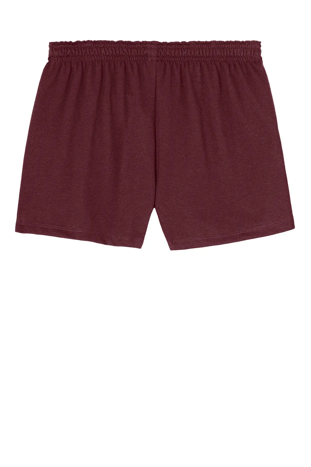 Sport-Tek Womens Jersey Knit Squad Shorts - Maroon