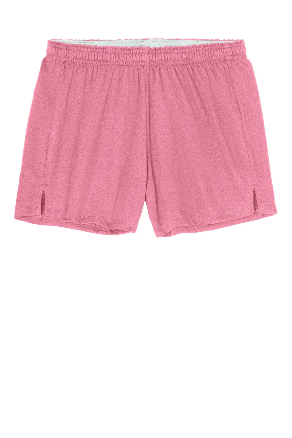 Sport-Tek Womens Jersey Knit Squad Shorts - True Pink