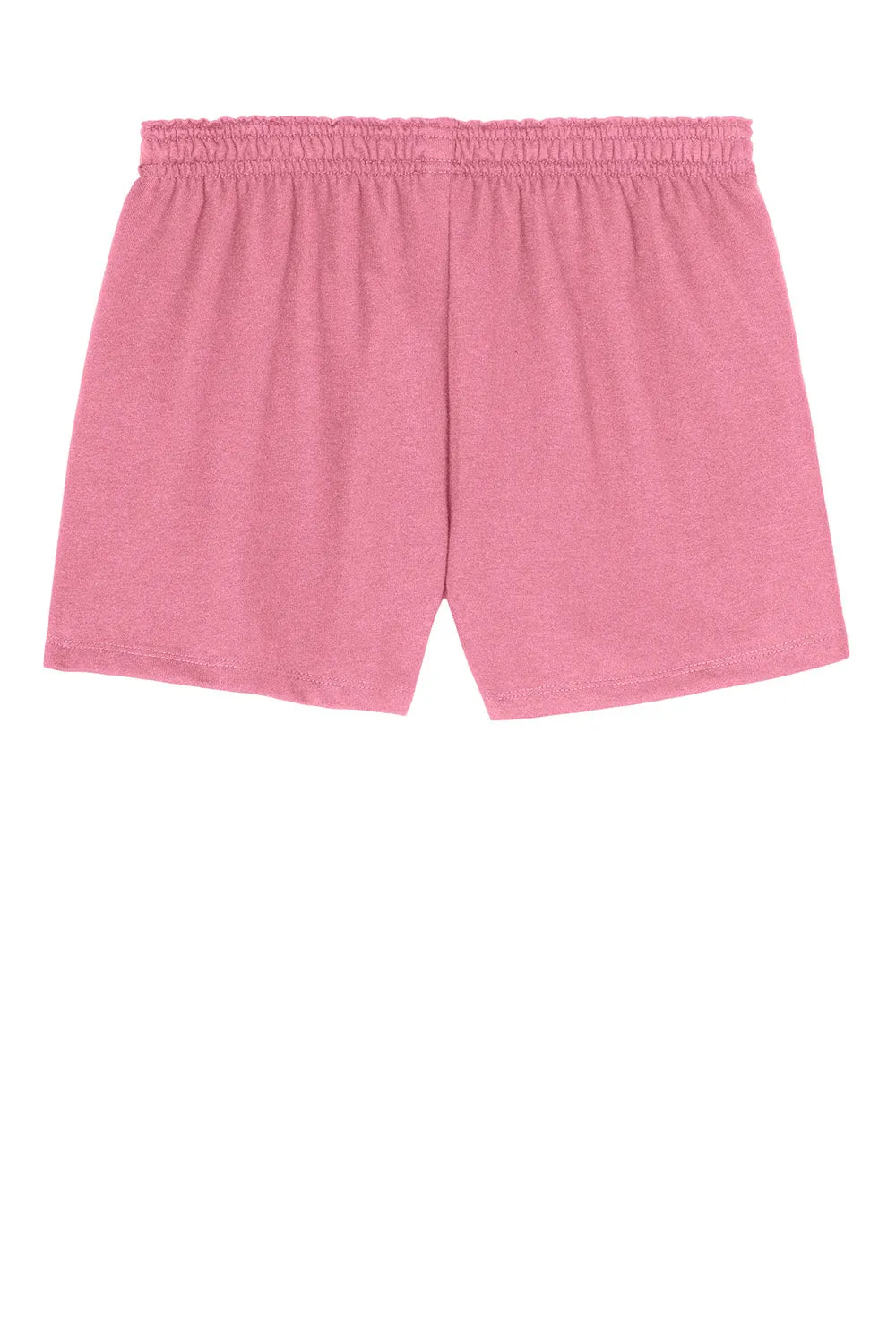 Sport-Tek Womens Jersey Knit Squad Shorts - True Pink