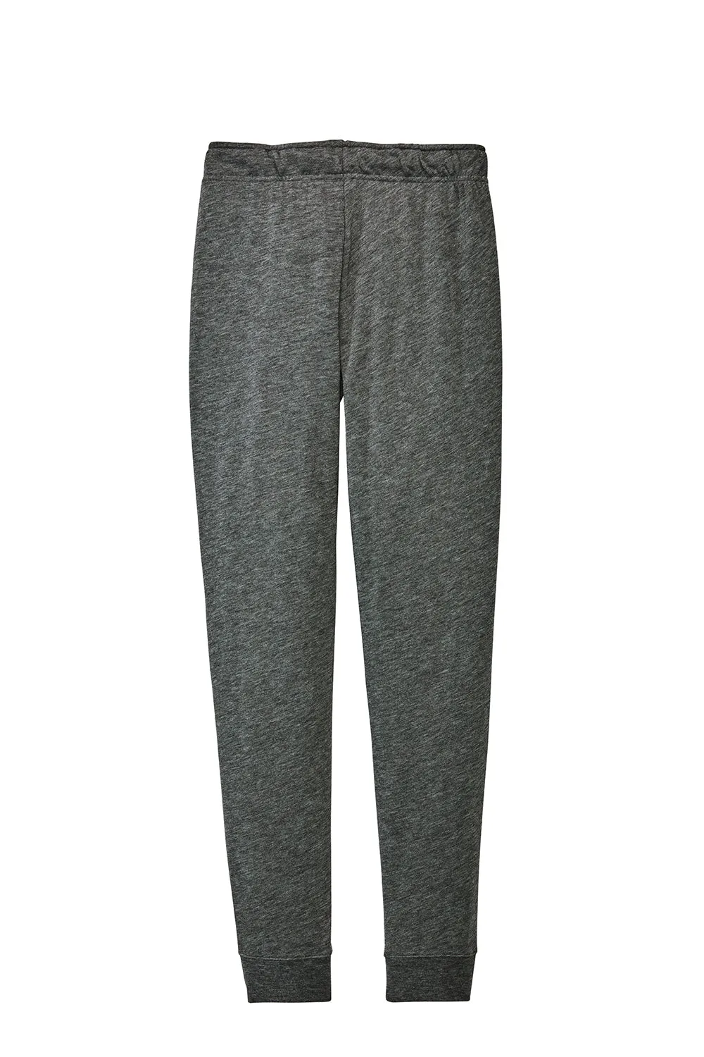 Sport-Tek Womens Moisture Wicking Fleece Jogger Sweatpants w/ Pockets - Heather Dark Grey