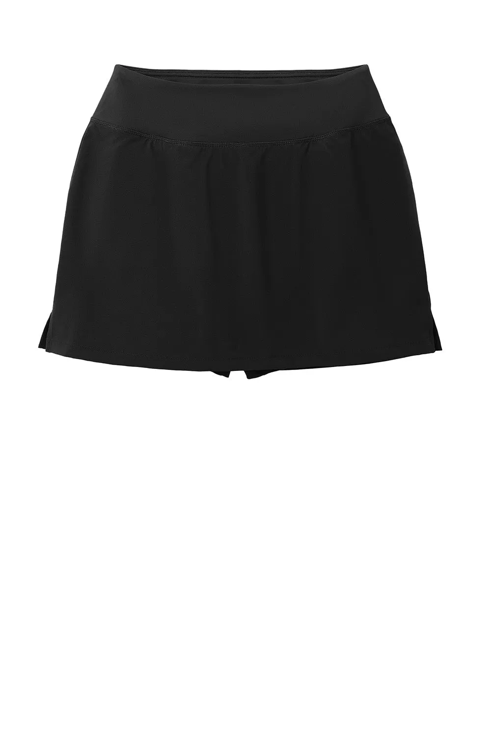 Sport-Tek Womens Repeat Moisture Wicking Skorts w/ Pockets - Black