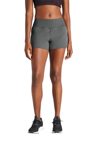 Sport-Tek Womens Repeat Shorts - Iron Grey