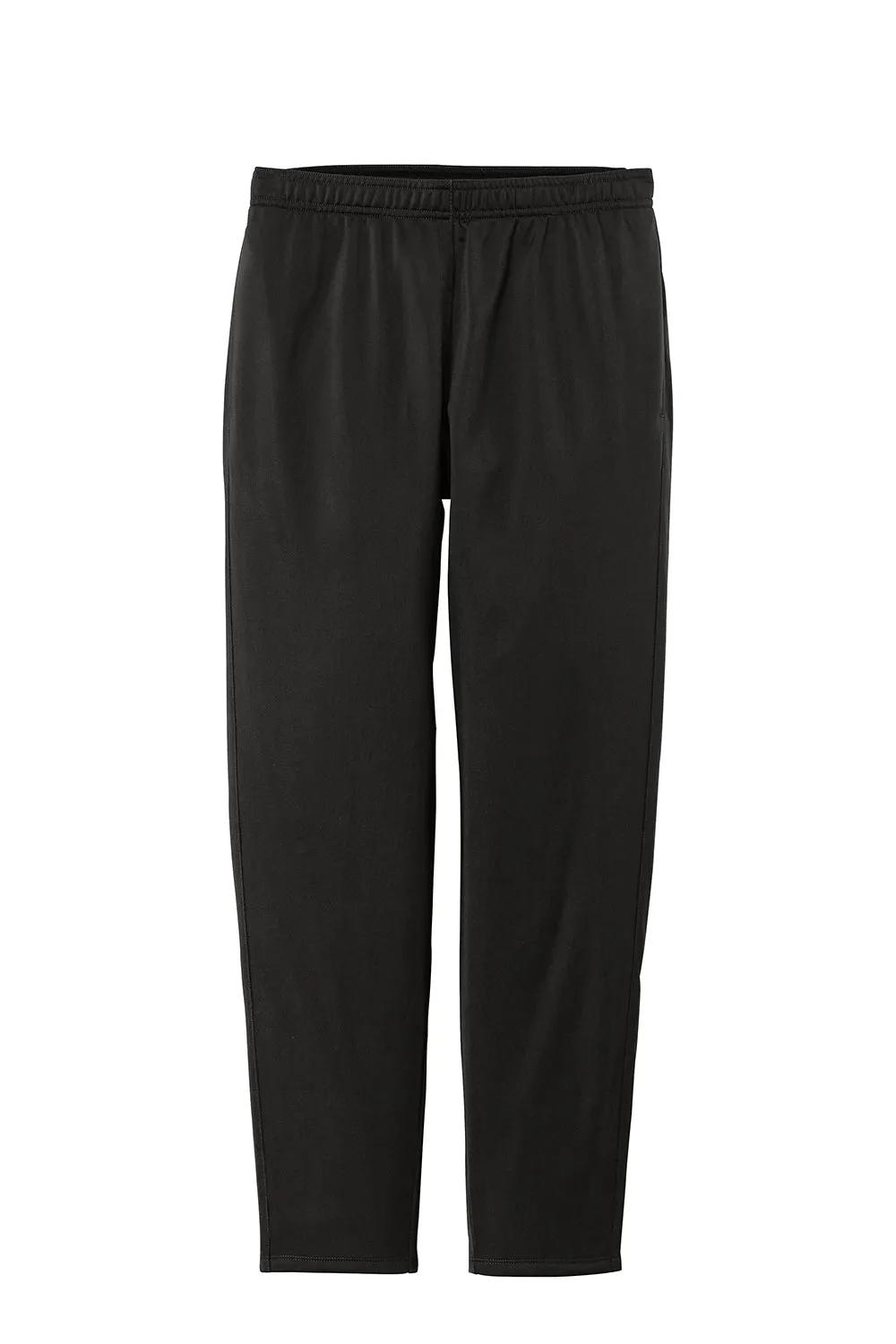 Sport-Tek Womens Tricot Track Pants w/ Pockets - Black